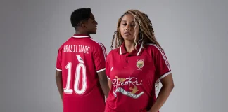 Chico Rei aposta em camiseta vermelha para celebrar a Copa do Mundo