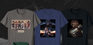 Camisetas e moletons oficiais Resident Evil dos 30 anos e RE3
