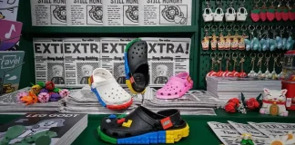Crocs apresenta collab com LEGO e estreia coleção no Brasil
