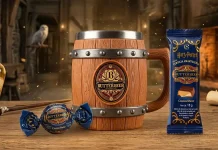 Harry Potter inspira trufa e tablete sabor Cerveja Amanteigada na Cacau Show
