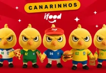 iFood traz Canarinhos da Seleção para a Copa do Mundo 2026