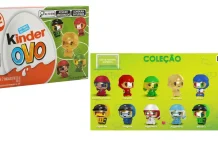 Kinder Ovo lança edição da Copa do Mundo com miniaturas colecionáveis