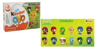 Kinder Ovo lança edição da Copa do Mundo com miniaturas colecionáveis