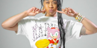 TiaCorine se une à Market Studios e Sonic em camiseta exclusiva de Amy Rose