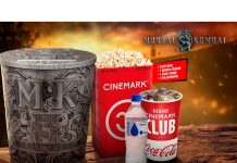 Cinemark lança balde de pipoca colecionável inspirado em Mortal Kombat 2