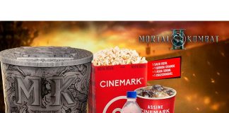 Cinemark lança balde de pipoca colecionável inspirado em Mortal Kombat 2