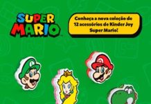 Super Mario invade Kinder Joy em nova coleção