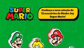 Super Mario invade Kinder Joy em nova coleção