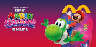 McLanche Feliz celebra lançamento de Super Mario Galaxy: O Filme