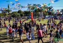 Arraiá do Família no Parque ganha clima kawaii com Hello Kitty e programação especial no Parque Villa-Lobos