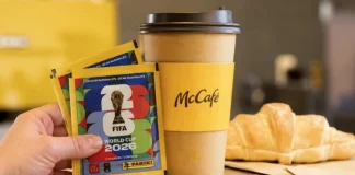 McDonald’s lança figurinhas da Copa 2026 com café grátis “escondido” e descontos no app