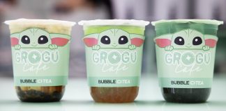 Star Wars Grogu Café recebe visitantes durante todo o fim de semana