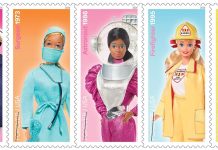 Serviço Postal dos EUA vai lançar selos comemorativos dedicados à Barbie