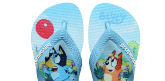 Bluey inspira nova coleção infantil em parceria com a Havaianas