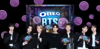 Oreo lança sabor inédito em collab com BTS em edição limitada