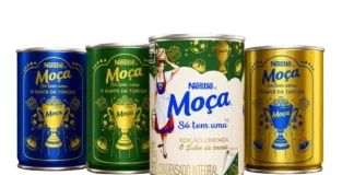 Leite Moça ganha edição de latas colecionáveis inspiradas no futebol