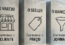 O controle d venda mudou de lugar