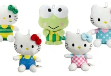 Tip Top lança pelúcias colecionáveis de Hello Kitty e Keroppi