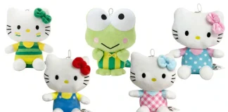 Tip Top lança pelúcias colecionáveis de Hello Kitty e Keroppi