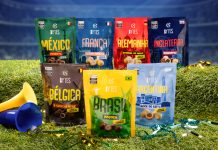 Cacau Show escala nova linha Bytes com sabores inspirados em seleções para ser o snack oficial do torcedor