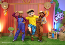 Chico Bento transforma o Parque Vila da Mônica em palco de festa junina