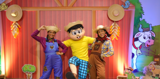 Chico Bento transforma o Parque Vila da Mônica em palco de festa junina