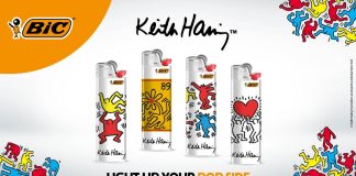 A BIC lança a coleção de isqueiros Maxi Keith Haring