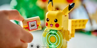 LEGO lança conjuntos Pokémon SMART Play com tecnologia interativa sem tela