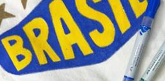 Transforme seu look para torcer pelo Brasil com Faber-Castell