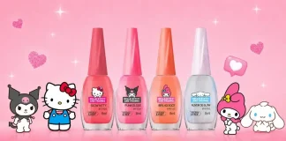 Hello Kitty and Friends ganha coleção exclusiva de esmaltes da Colorama