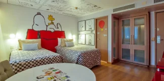 Fãs do Snoopy ganham experiência temática no Wyndham Ibirapuera durante as férias