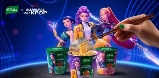 Knorr lança noodles temáticos inspirados em Guerreiras do K-POP