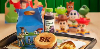 Burger King aposta em Toy Story 5 com brindes exclusivos no King Jr.