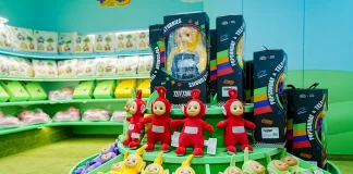 WildBrain inaugura a primeira loja de varejo ‘Teletubbies’ e ‘In The Night Garden’ na China