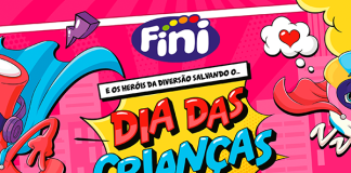 Fini transforma mais uma vez embalagens em quadrinhos colecionáveis para colorir e expande linha de sucesso no Dia das Crianças
