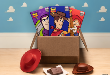 Cacau Show lança linha de chocolates inspirada em TOY STORY 5, da Disney e Pixar