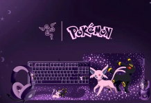 Razer revela periféricos inspirados em dois Pokémon icônicos