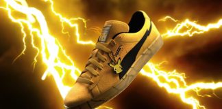 PUMA lança tênis Suede do Pikachu em comemoração aos 30 anos de Pokémon