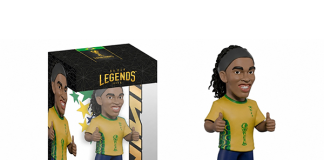 Maccabi do Brasil lança boneco colecionável de Ronaldinho Gaúcho da linha Minix Legends