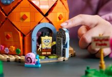 LEGO Lança Primeiro Conjunto ‘Bob Esponja Calça Quadrada’ Para Adultos