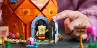 LEGO Lança Primeiro Conjunto ‘Bob Esponja Calça Quadrada’ Para Adultos