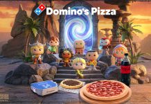 Arena assina primeira campanha de colecionáveis da história da Domino’s