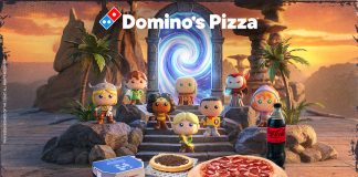 Arena assina primeira campanha de colecionáveis da história da Domino’s