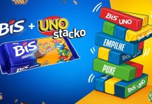 BIS e UNO Stacko lançam edição limitada que transforma chocolate em jogo