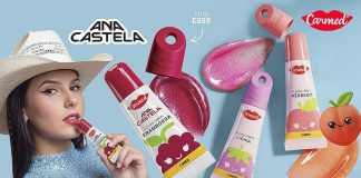 Carmed estreia na categoria de glosses com novos produtos e parceria com Ana Castela