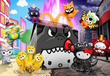 Hello Kitty and Friends x Godzil no McLanche Feliz