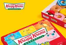 Krispy Kreme Brasil celebra 30 anos de Pokémon com donuts exclusivos.