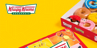 Krispy Kreme Brasil celebra 30 anos de Pokémon com donuts exclusivos.
