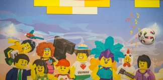 LEGO reinaugura loja no MorumbiShopping com fachada inspirada na cultura brasileira
