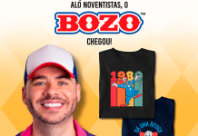 SBT lança nova coleção de camisetas do Bozo em parceria com a Loja 90